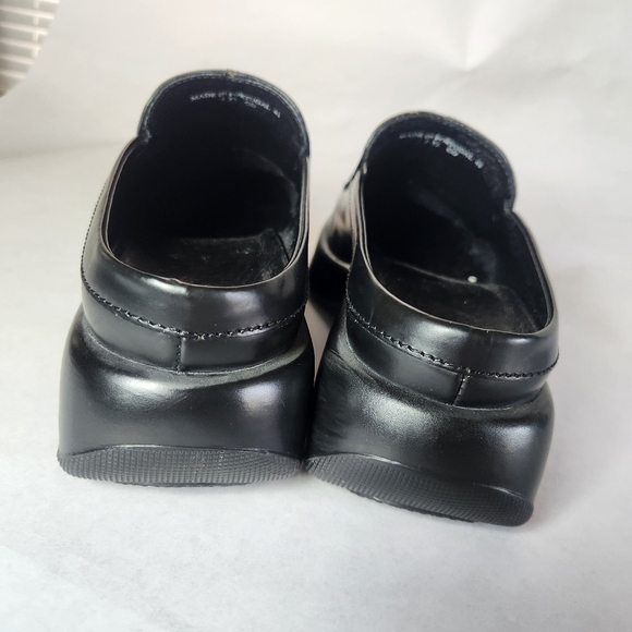 Dansko Madigan Black Leather Slip On Mule Size 41 US 10.5-11 - Picture 4 of 16